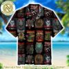 Slipknot Band Rotting Goat Black Background Aloha Summer Music Hawaiian Shirt