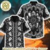 Slipknot Band Skull Tomb Bat Black Version Gift For Fan Music Aloha Hawaiian Shirt