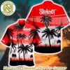 Slipknot Rock Band Music Palm Red Summer Aloha Music 2025 Hawaiian Shirt