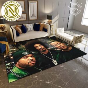 Snoop Dogg And Ice Cube Dr Dre Photo Gift For Fan Music Rug Carpet