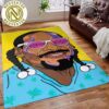 Snoop Dogg Cobras And Death’s-Head Cartoon Home Decor Rug Carpet