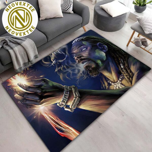 Snoop Dogg Vs Brother Voodoo Smoke Home Decor Rug Carpet