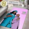 Snoop Doggy Smoke Dog Holding A Cigar Rug Carpet For Living Room