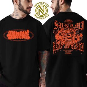 Sunami Merch Tee Coast To Coast Split 2025 Two Sides Print Classic T-Shirt