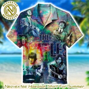 The Beatles Rock Band Best Art Summer Band Aloha Hawaiian Shirt