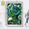 Cattle Decapitation Europe Summer Tour 2025 Dates List Home Decor Poster Canvas