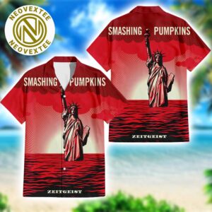 The Smashing Pumpkins Album Zeitgeist Aloha 2025 Music Hawaiian Shirt