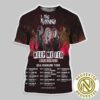 Powerwolf Summer Of The Wicked Tour 2025 Poster In Bratislava Slovakia At Peugeot Arena On July 1 2025 All Over Print Shirt