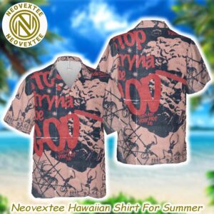 Travis Scott Rapper Stop Tryna Be God Cover Summer Aloha Hawaiian Shirt