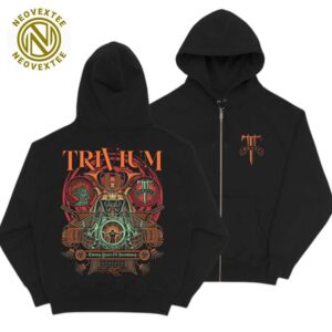 Trivium Band 20 Years Of Ascendancy Zip Hoodie T-Shirt