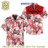 Van Halen Floral Pattern Tropical 2025 Summer Aloha Hawaiian Shirt And Beach Short