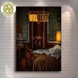 Volbeat New Album God Of Angels Trust With New Single By A Monster’s Hand Out 6th June 2025 Poster Canvas