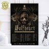 Powerwolf Summer Of The Wicked Tour 2025 Poster In Bratislava Slovakia At Peugeot Arena On July 1 2025 Home Decor Poster Canvas