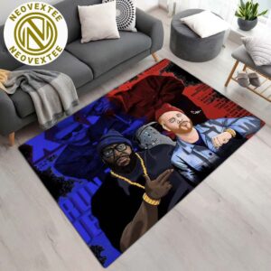 Wu Tang Clan Gang Members Ghostface Killah And Method Man Rug Carpet