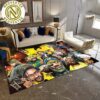 Wu Tang Clan Hip Hop Cover Cartoon Funny Rug Carpet