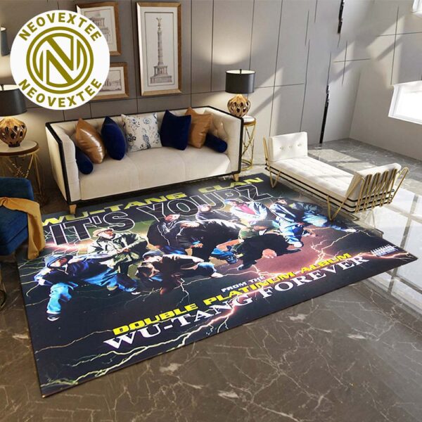 Wu-Tang Clan It’s Yourz Double Platinum Album Wu-Tang Forever Home Decor Rug Carpet