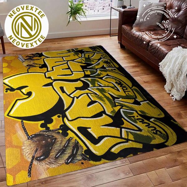 Wu-Tang Clan Killa Beez Cream Team Cover Gift For Fan Music Rug Carpet