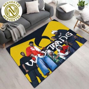 Wu Tang Clan Logo Members Rug Carpet