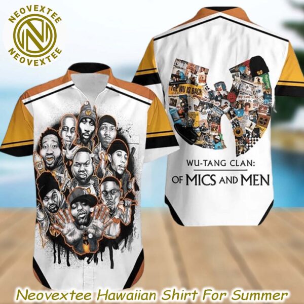 Wu Tang Clan Of Mics And Men Members Summer Aloha 2025 Hawaiian Shirt