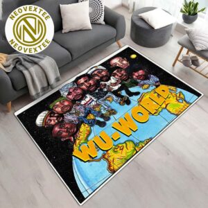 Wu Tang Clan Wu-World Member Funny Home Decor Rug Carpet