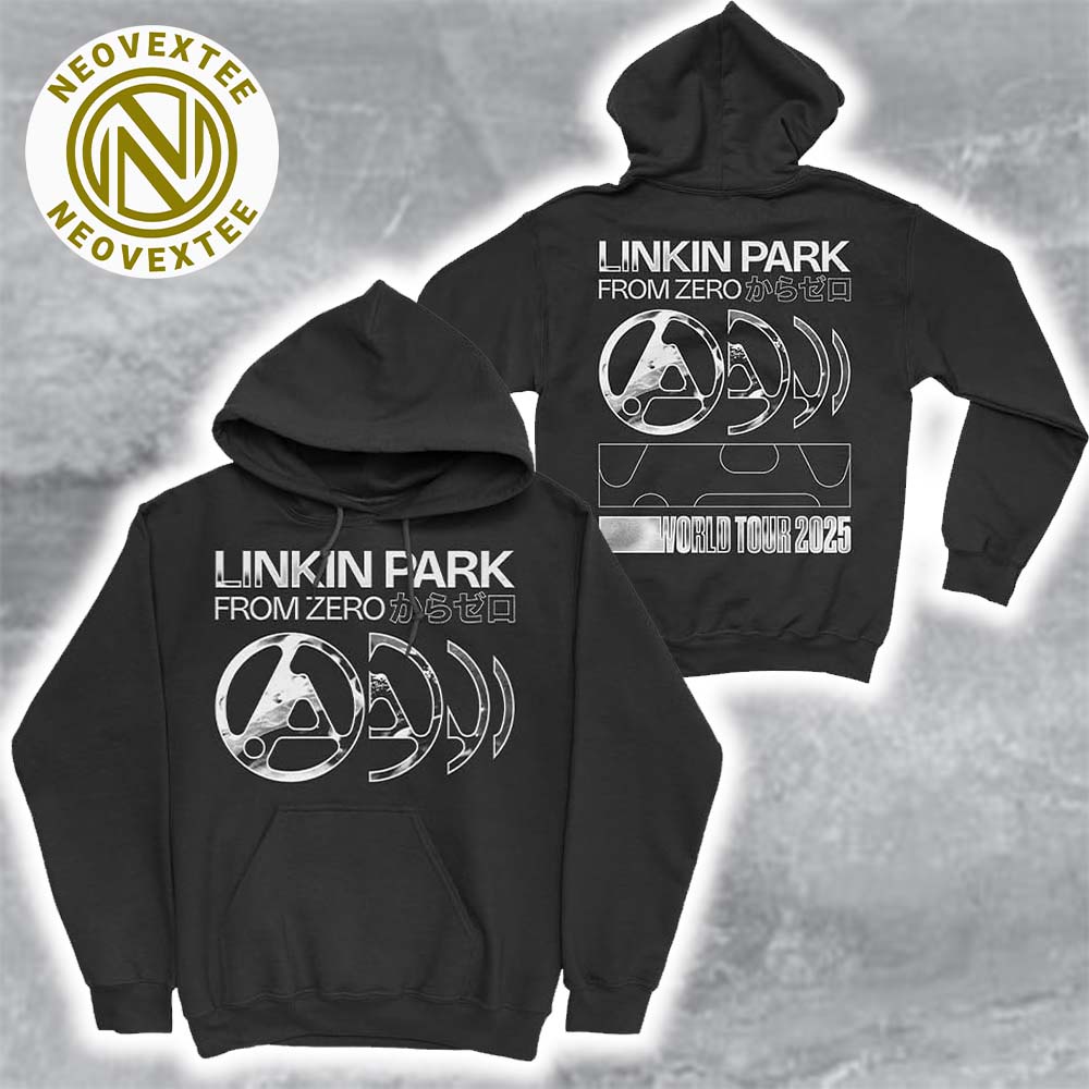 Linkin Park From Zero World Tour 2025 Slide Merch Hoodie Unisex T-Shirt Linkin Park From Zero World Tour 2025 Slide Merch Hoodie Unisex T-Shirt