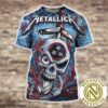 Metallica Night 1 Poster M72 Nashville TN Art By Maxx242 At Nissan Stadium On No Repeat Weekend May 1st Tour 2025 All Over Print Shirt