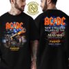 ACDC Detroit Motor City PWR UP Tour North America 2025 Tee For Detroit MI At Ford Field On April 30 2025 She Was A Fast Machine She Kept Her Motor Clean T-Shirt