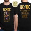 ACDC Vancouver PWR UP Tour North America 2025 Merch Tee In Vancouver CA At BC Place On April 22 2025 Two Sided Print T-Shirt