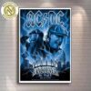 ACDC Dallas PWR UP Tour North America 2025 Poster In Dallas TX At AT&T Stadium On April 14 2025 Home Decor Poster Canvas
