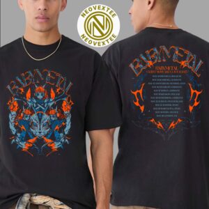Babymetal Thunder Merch Tee UK And Europe Arena Tour 2025 Two Sided Classic T-Shirt