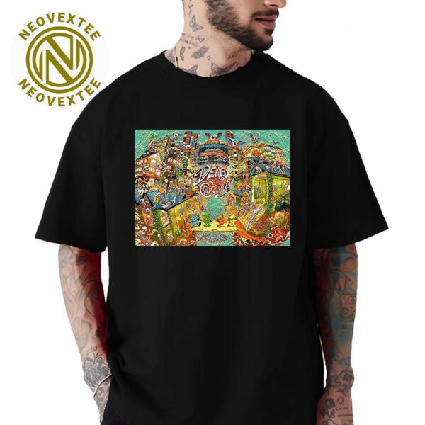 Dead And Company Happy Friday Music Poster In Las Vegas Nevada At Sphere On May 16th Dead Forever 2025 Unisex T-Shirt
