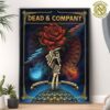 Dead And Company Saturday Night Concert Poster In Las Vegas Nevada At Sphere On May 17th 2025 Home Decor Poster Canvas