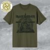Iron Maiden 50th Logo Stamp Tee 50th Anniversary Celebration Two Sided Print T-Shirt