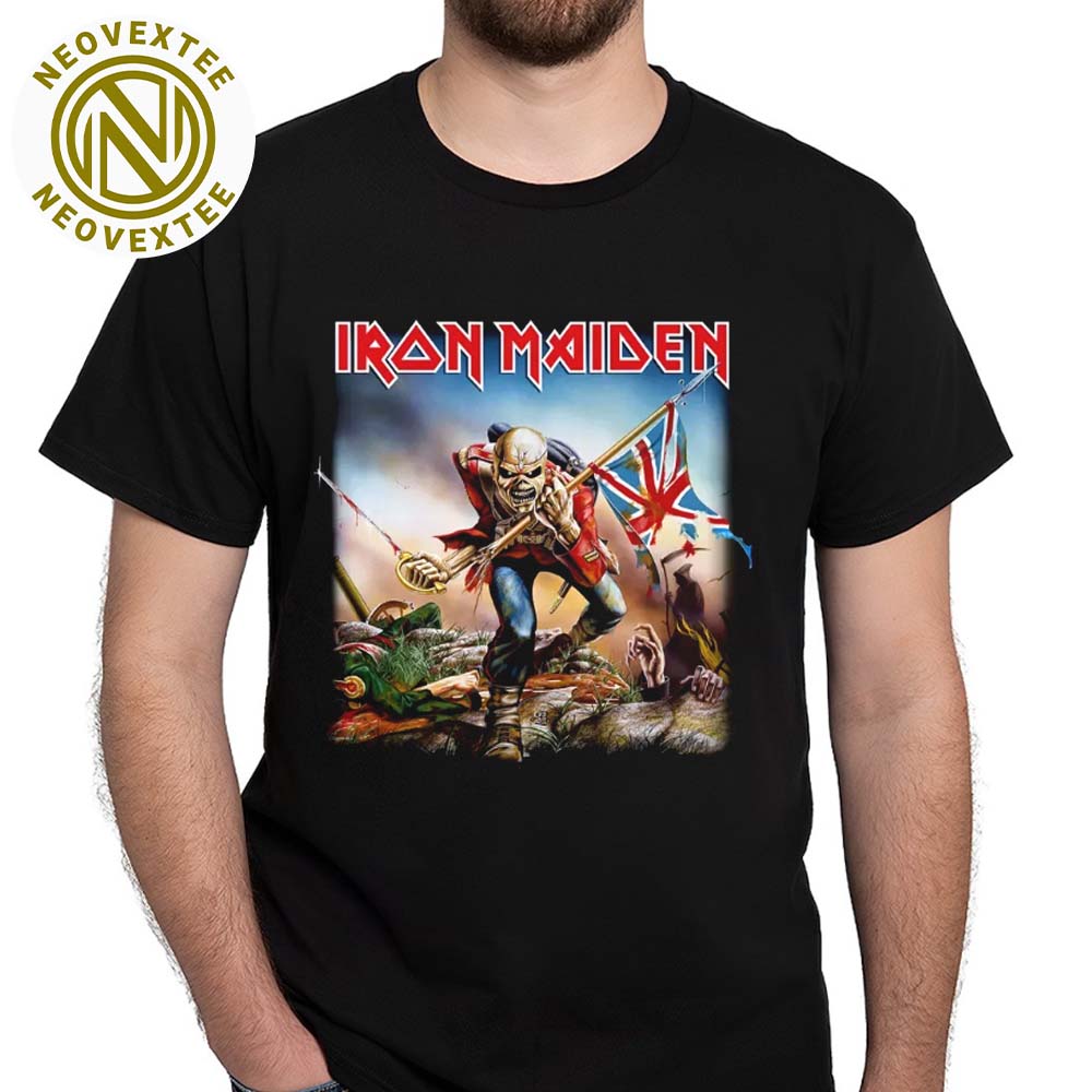Iron Maiden Legacy Collection Trooper Tee Unisex T-Shirt Iron Maiden Legacy Collection Trooper Tee Unisex T-Shirt