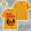 Iron Maiden Sanctuary Eddie 1980 Tour 50th Anniversary Celebration Black Two Sided Print T-Shirt