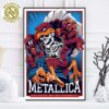 Pearl Jam Night 2 Nashville Tennessee Event Poster On May 8th 2025 At Bridgestone Arena By Helen Kennedy Poster Canvas