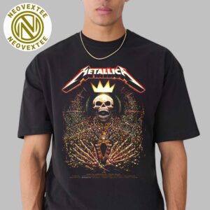 Metallica Charlotte NC Exclusive Pop-Up Shop Poster M72 Charlotte On May 31 2025 At Bank Of America Stadium Unisex T-Shirt