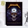 Metallica Charlotte NC Exclusive Pop-Up Shop Poster M72 Charlotte On May 31 2025 At Bank Of America Stadium Home Decor Poster Canvas
