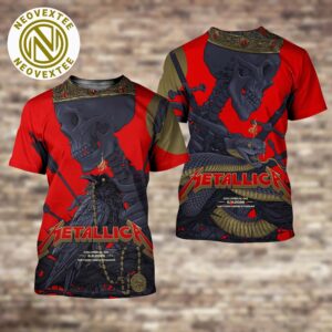Metallica Columbus Ohio Two Night Poster At Historic Crew Stadium M72 Sonic Temple On May 9 And 11 2025 All Over Print Shirt