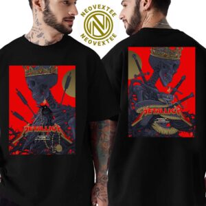 Metallica Columbus Ohio Two Night Poster At Historic Crew Stadium M72 Sonic Temple On May 9 And 11 2025 Two Sided Print Unisex T-Shirt