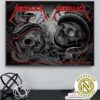 Metallica Night 1 Poster M72 Nashville TN Art By Maxx242 At Nissan Stadium On No Repeat Weekend May 1st Tour 2025 Home Decor Poster Canvas