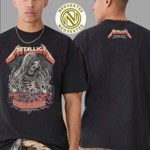 Metallica M72 Landover Washington DC Exclusive Tee In Landover Maryland At Northwest Stadium On May 28 2025 T-Shirt
