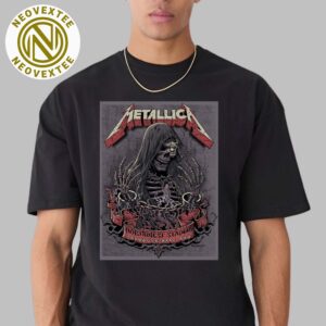 Metallica M72 Landover Washington DC Poster Show In Landover Maryland At Northwest Stadium On May 28 2025 Created By Cisco Rivera Classic T-Shirt