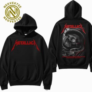Metallica M72 Nashville 2025 Second Night Hoodie In Nashville TN At Nissan Stadium On May 3 M72 North American Tour 2025 T-Shirt Hoodie