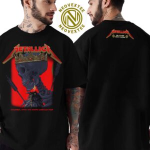 Metallica M72 Sonic Temple Columbus OH Merch Tee Night 1 At Historic Crew Stadium On May 9 2025 Two Sided Print Classic T-Shirt