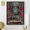 Metallica Munich Germany Night 1 Music Poster At Olympiastadion On May 24th M72 World Tour 2024 Home Decor Poster Canvas