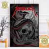 Metallica Pop-Up Shop Poster M72 Nashville TN At Nissan Stadium On No Repeat Weekend May 1st And 3rd M72 North America Tour 2025 Poster Canvas