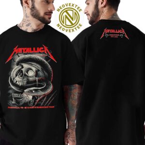 Metallica Night 2 Merch Tee M72 Nashville TN Art By Maxx242 At Nissan Stadium On No Repeat Weekend May 3 2025 Two Sided Print Classic T-Shirt