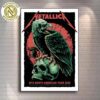 Metallica M72 Vienna Tonight Poster Racino Rocks at Racino Ebreichsdorf In Vienna Austria On June 1st 2024 Home Decor Poster Canvas