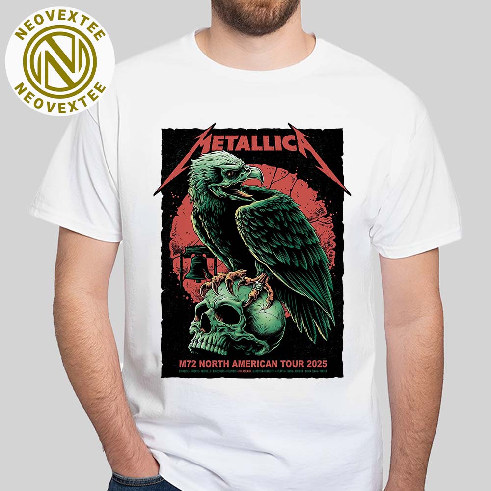 Metallica Pop-Up Shop Exclusive Poster Philadelphia PA M72 Philly At Lincoln Financial Field On May 23 And 25 No Repeat Weekend 2025 Black T-Shirt Metallica Pop-Up Shop Exclusive Poster Philadelphia PA M72 Philly At Lincoln Financial Field On May 23 And 25 No Repeat Weekend 2025 Black T-Shirt